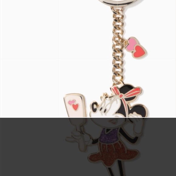 NWT Kate Spade X Disney Minnie Mouse Key Fob - Picture 4 of 5
